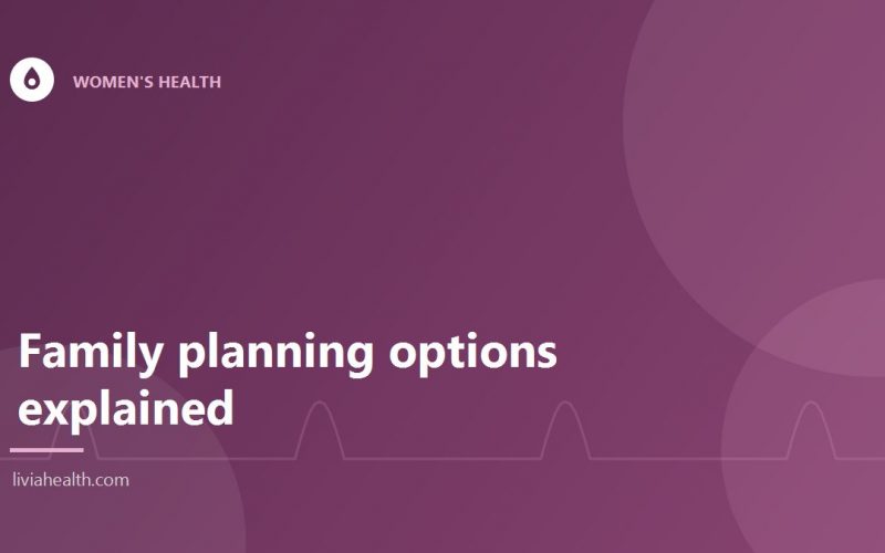Clinician discussing contraception options with a patient